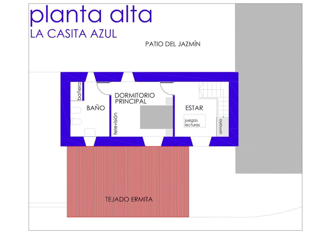 Villa La Casita Azul - Casa típica andaluza Albunol Esterno foto